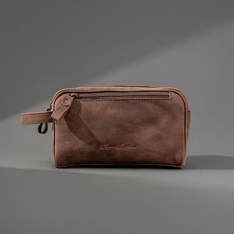 Kenes Sharon Leather Clutch 2