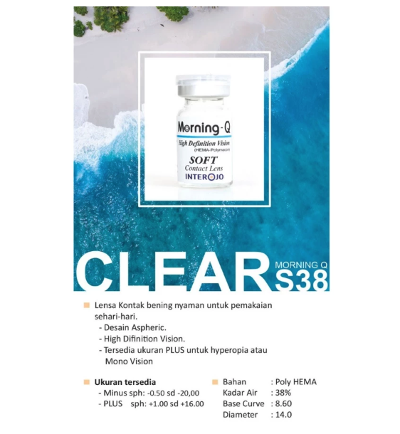 Interojo Morning Q Soft Contact Lens  S38