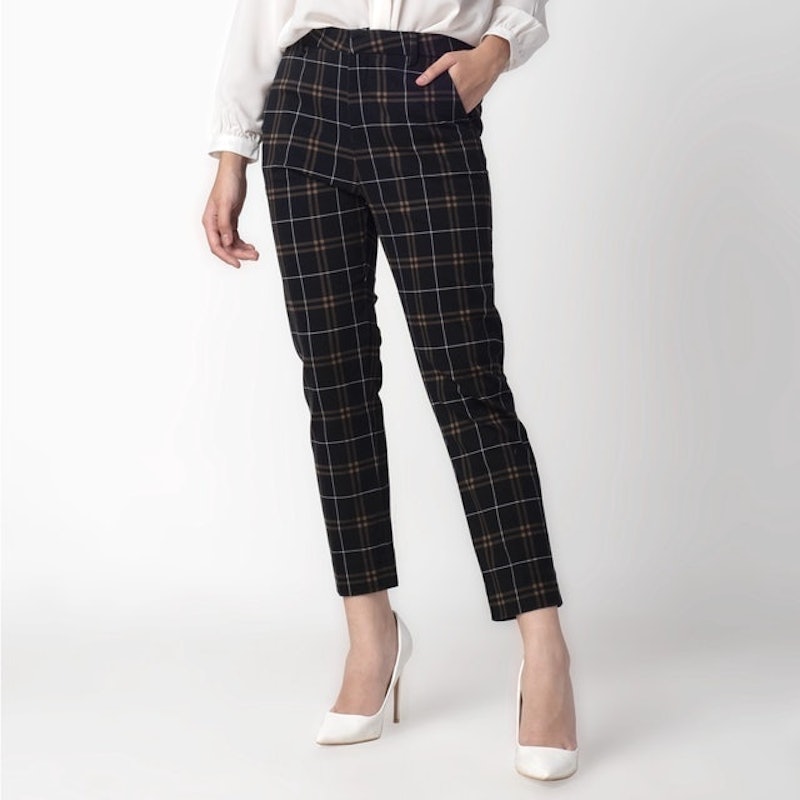 Tartan "Narae" Plaid Pants 2