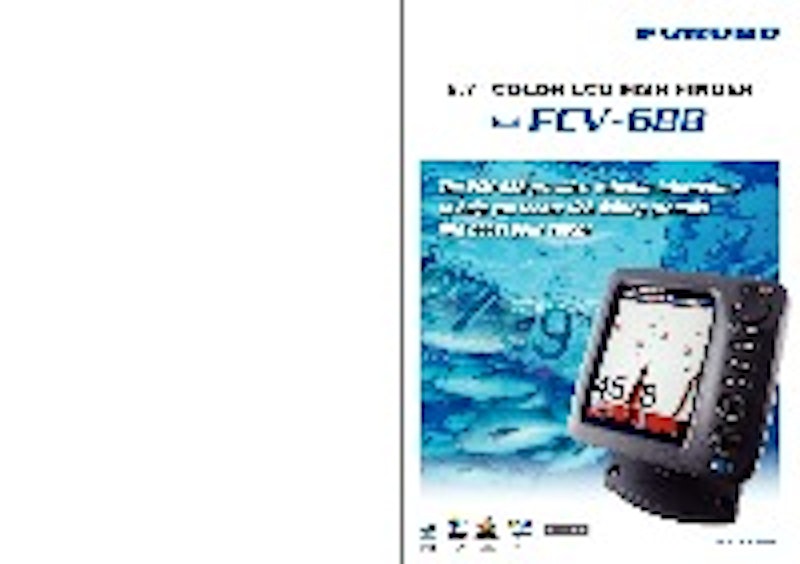 5.7" Color LCD Fish FInder 3