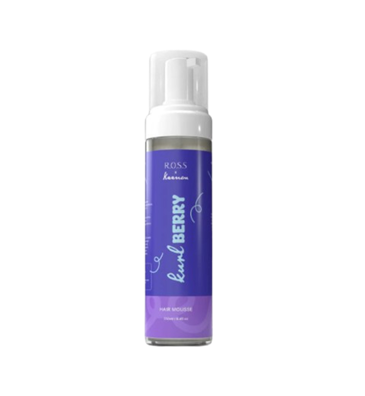 R.O.S.S X Keenan Kurl BERRY Hair Mousse 1