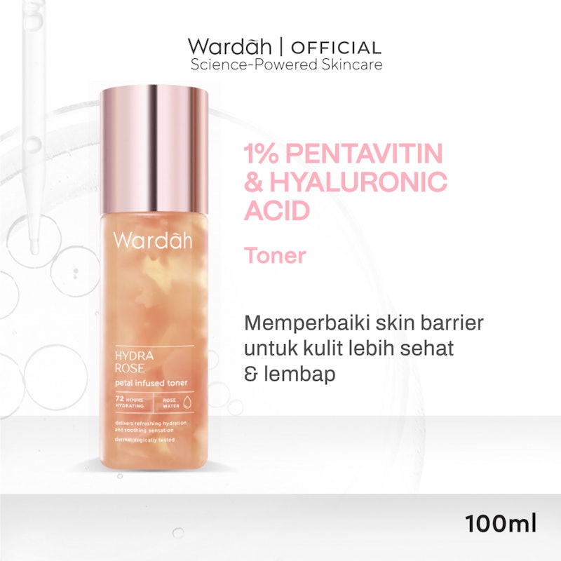 Wardah Hydra Rose Petal Infused Toner