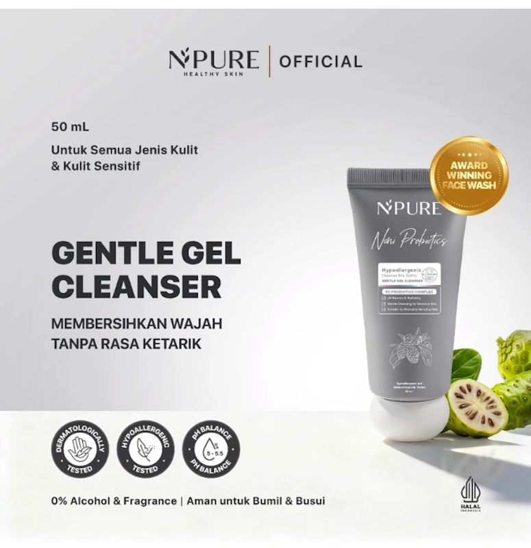 Noni Probiotics Hypoallergenic Cleanse Me Softly Gentle Gel Cleanser 5