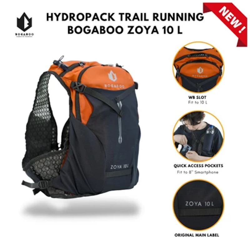 Bogaboo Hydropack Trail Running Zoya 10 L 2