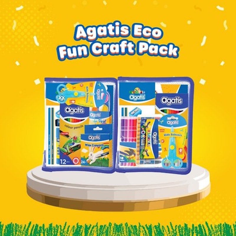 Agatis Stationery Fun Craft Eco Pack 2