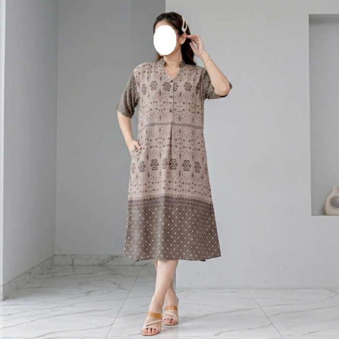  Ademin.Co Asoka Oversize Daster Rayon