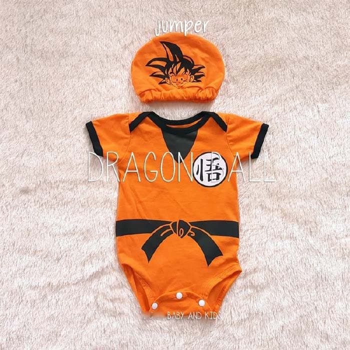 Baju Bayi Jumper Bayi Model Karakter Dragonball 2