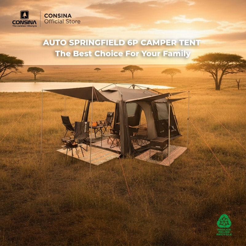 Consina Auto Springfield 6P Camper Tent 2