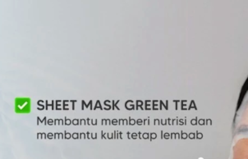 Felice Professional Sheet Mask Green Tea Extract 2