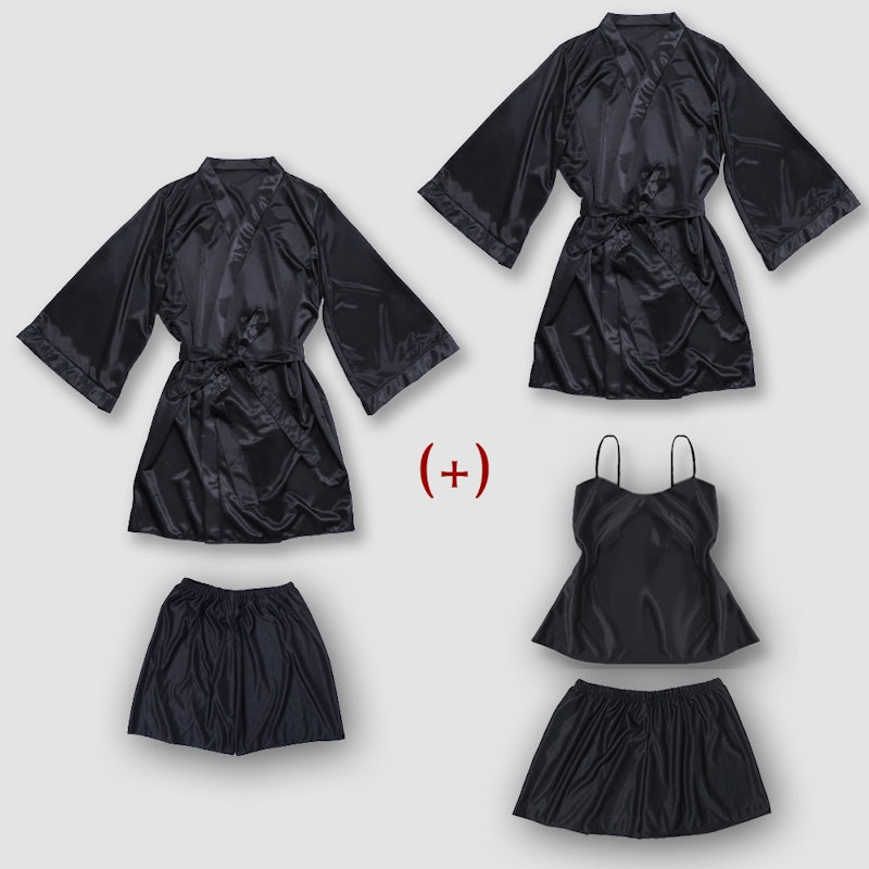 Baju Tidur Kimono Couple Satin 5