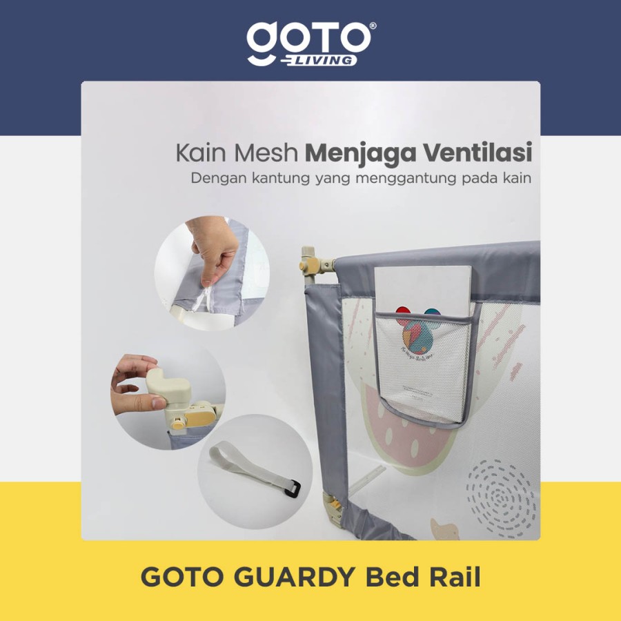 Pilar Niaga Makmur Goto Guardy Baby Bedrail