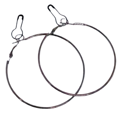 Anting Hijab Bulat Polos ｜ A121