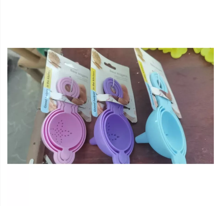 Trio Pastry Set Sendok Saring 3in1 4