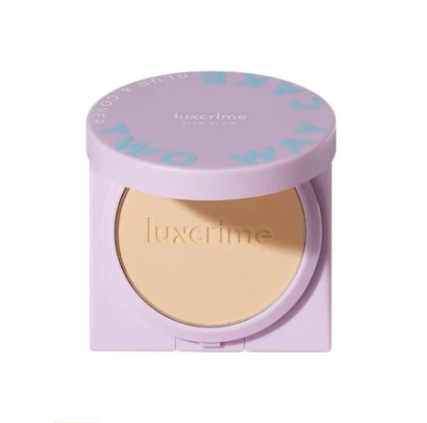 Luxcrime ｜ Blur & Cover Two Way Cake Silk Glow Custard 