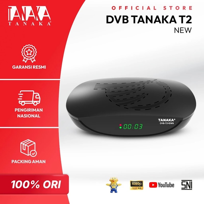 Tanaka STB Digital DVB T2 New 4