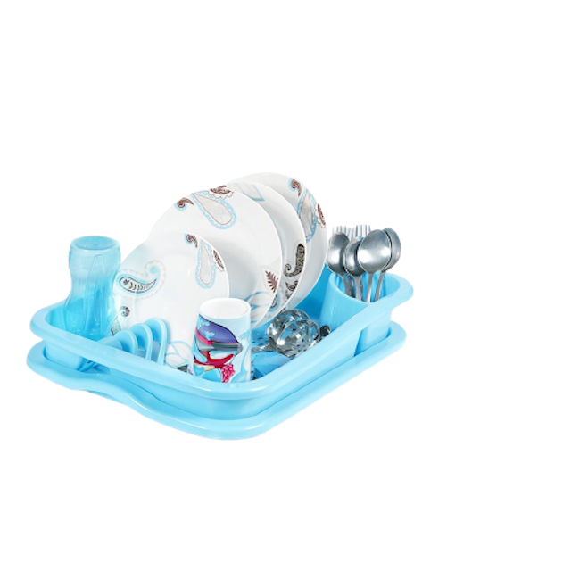 Cahaya Perdana Plastics Lion Star Misty Dish Rack with Tray A-26