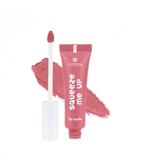 Emina ｜ Squeeze Me Up Lip Matte - Have a Picnic