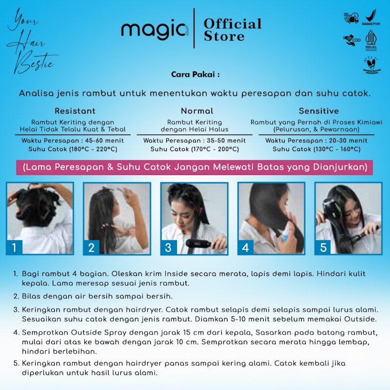 Magia Insta Silky Straight Keratin Smooth Treatment 3