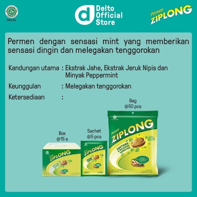 Deltomed Permen Ziplong