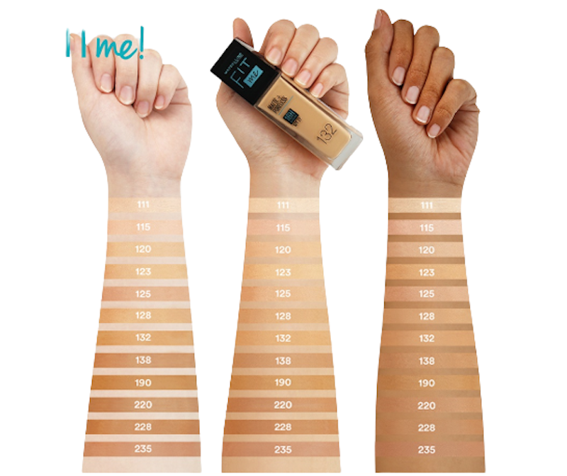 Fit Me! Matte + Poreless Liquid Foundation 3