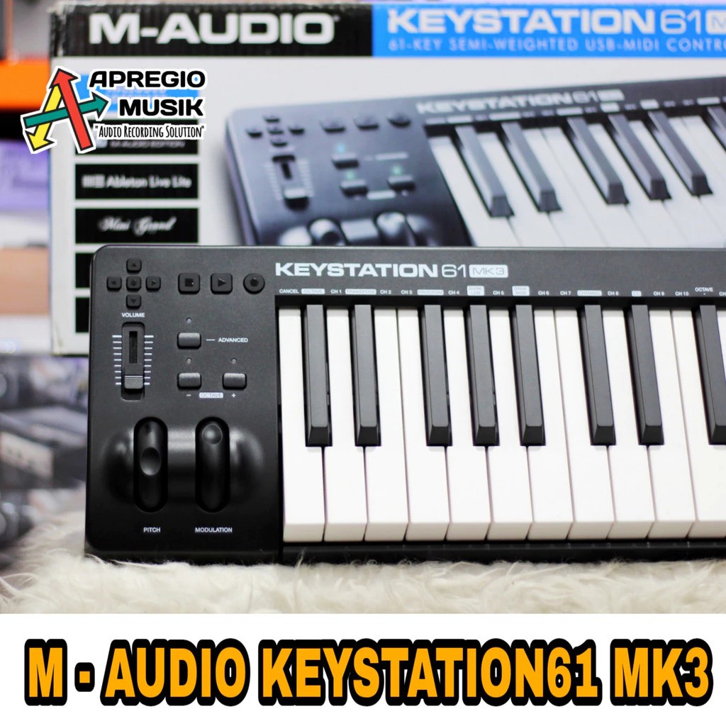 inMusic Brands M-Audio® Keystation 61 MK3