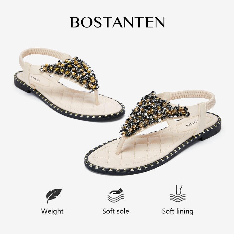 Bostanten Sandal Jepit Wanita Glitter 3