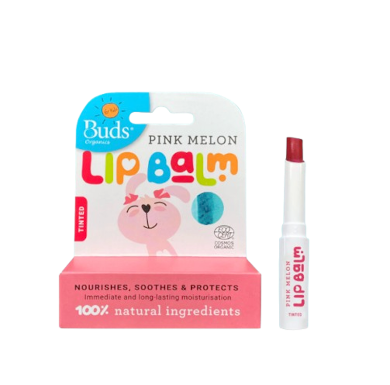 Buds® Organics Lip Balm Pink Melon 1