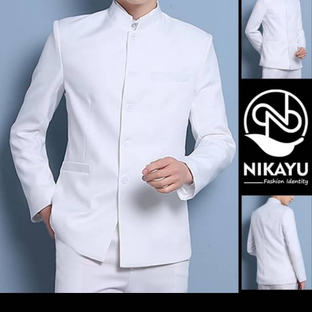 Kiyoshi Blazer White