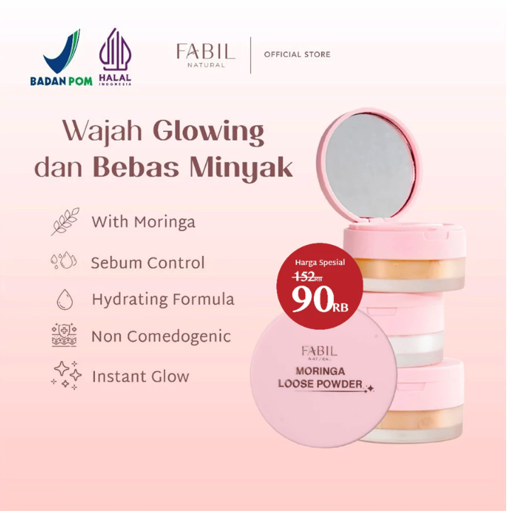 Fabil Natural Fabil Moringa Loose Powder Caramel