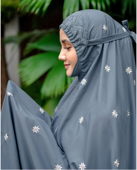 Siti Khadijah Nusantara Siti Khadijah Mukena Broderie Ayla