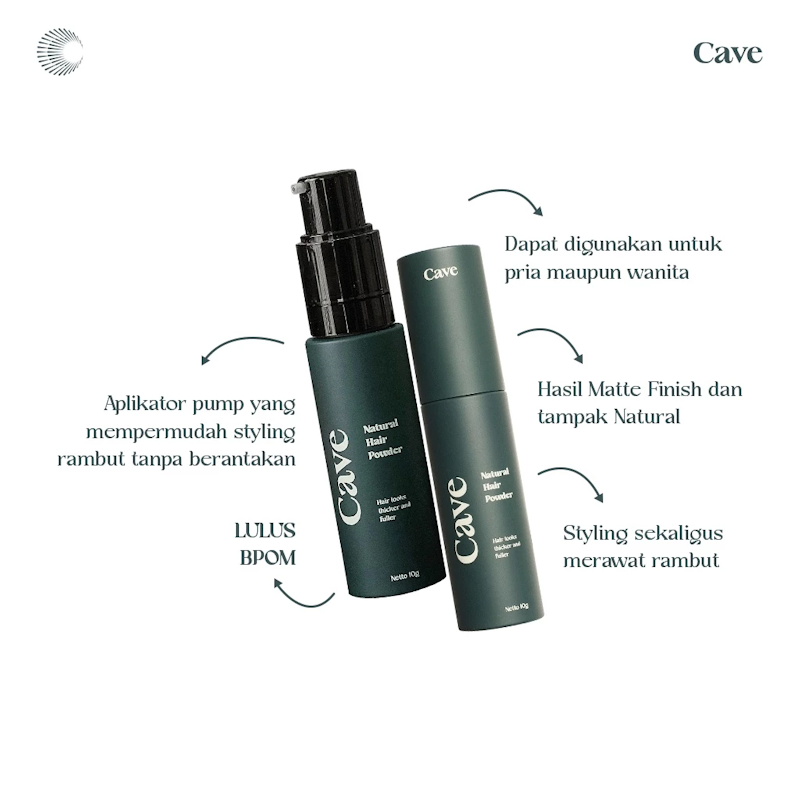 CAVE Natural Hair Powder