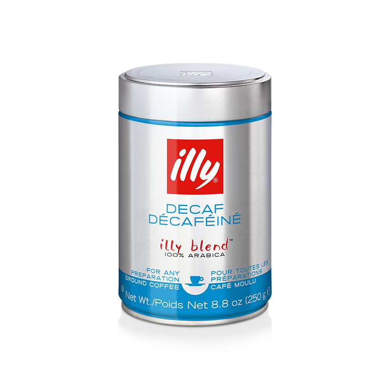 Illy Ground Espresso Classico Decaffeinated Coffee 2