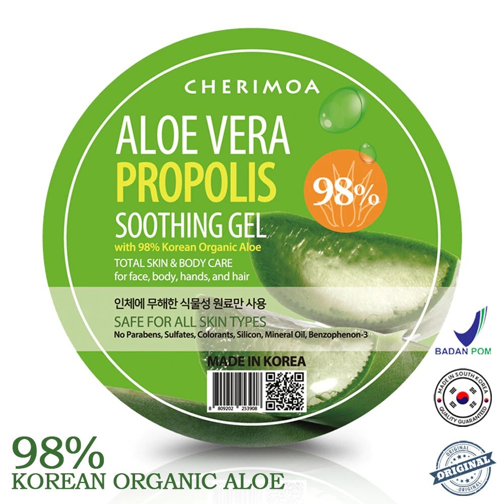 Paulmedi Corp Cherimoa Aloe Vera Propolis Soothing Gel 