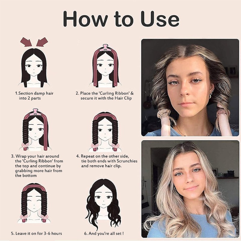 MAGEFY Heatless Curls Band Rambut 2