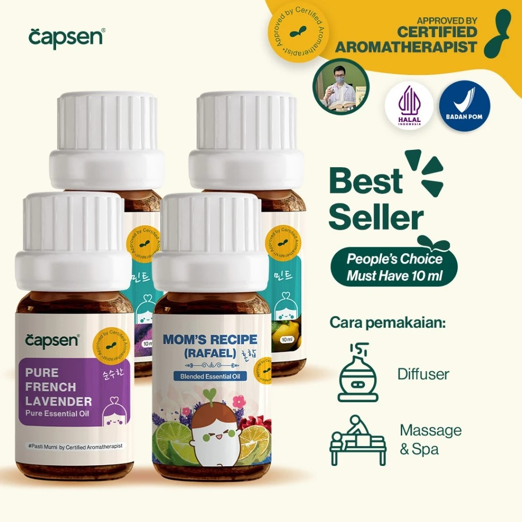  Capsen Pure French Lavender Essential Oil