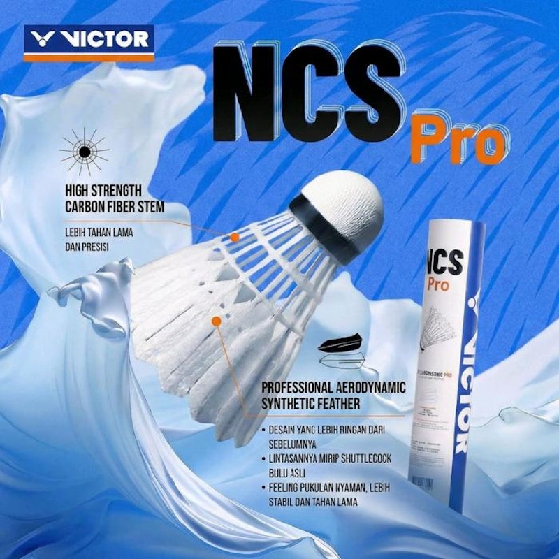 Victor New Carbonsonic Pro Synthetic Shuttlecock 2