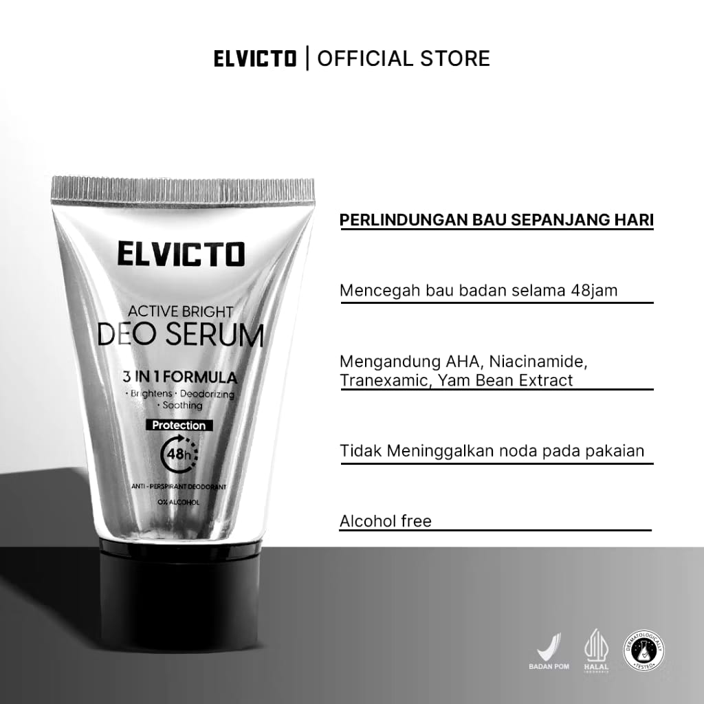 Gizi Indonesia ELVICTO Active Bright Deo Serum