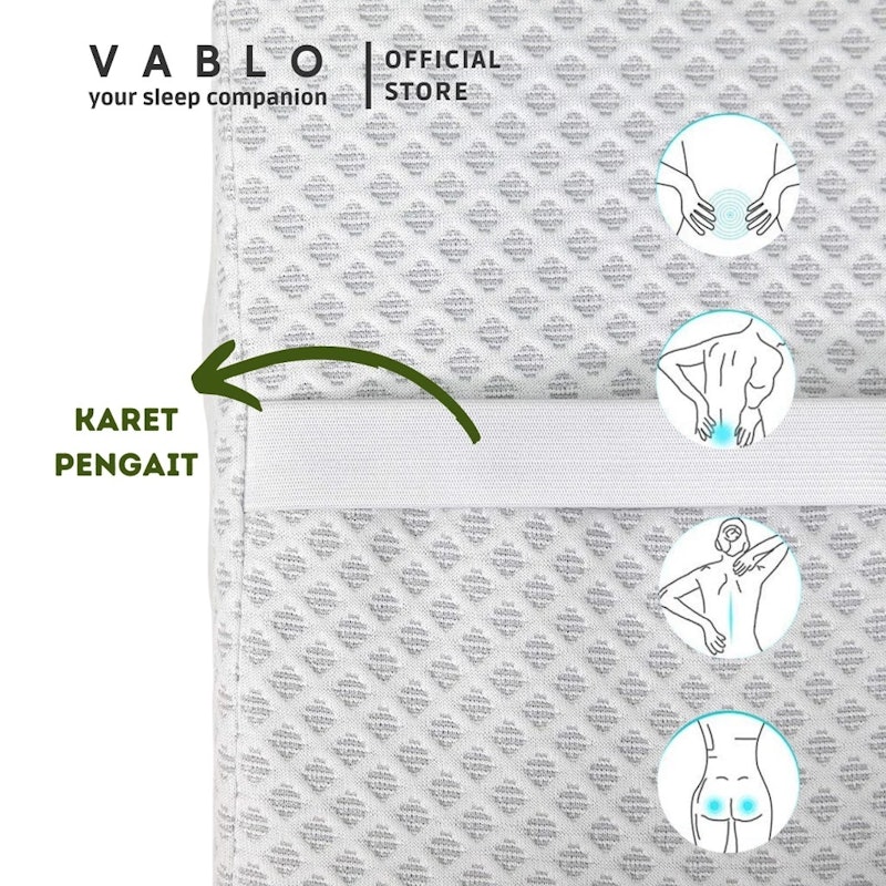 Vablo Lumbar Curve Latex Foam 3