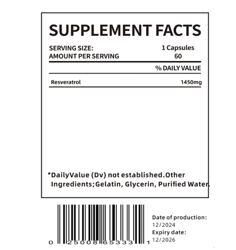 SPROUT Resveratrol 3