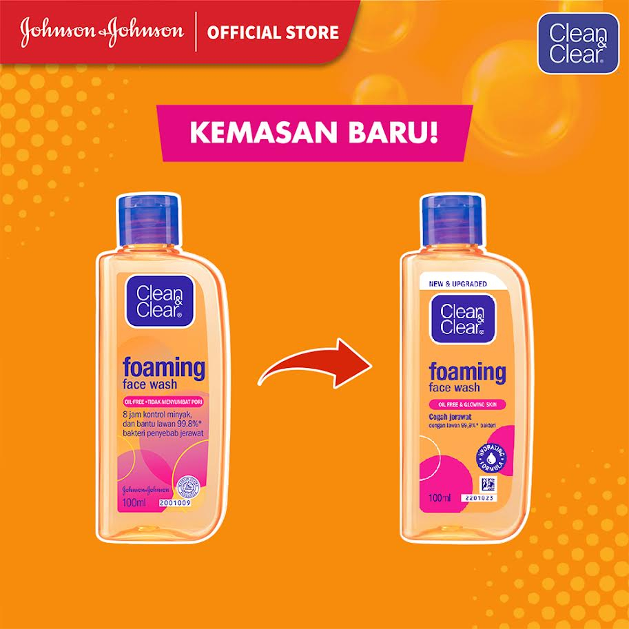 Johnson & Johnson  Clean & Clear Foaming Face Wash
