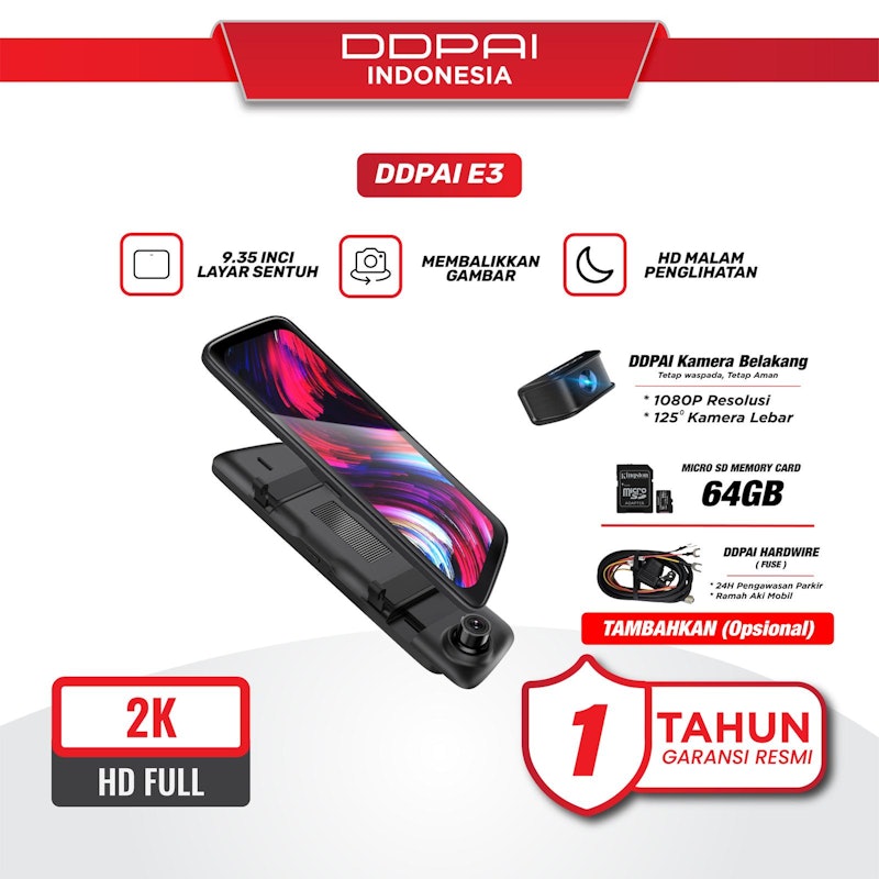 DDPAI Mola Rearview Mirror Dashcam 5