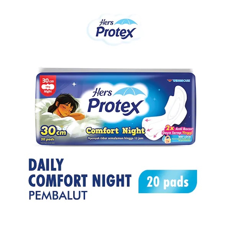 Hers Protex Comfort Night 30 cm 2