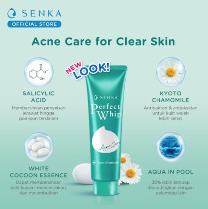 SENKA Perfect Whip Acne Care 4