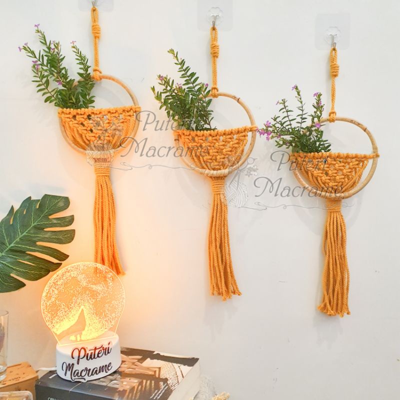 Hiasan Dinding Macrame Rotan 4