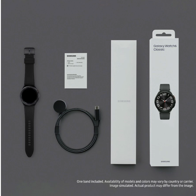 Samsung Electronics Samsung Galaxy Watch6 Classic 47 mm Silver