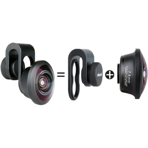 7.5mm HD Lensa Super Wide Fisheye Lens for Smartphone Phone  2