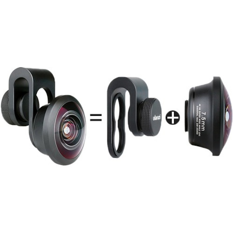 7.5mm HD Lensa Super Wide Fisheye Lens for Smartphone Phone 2