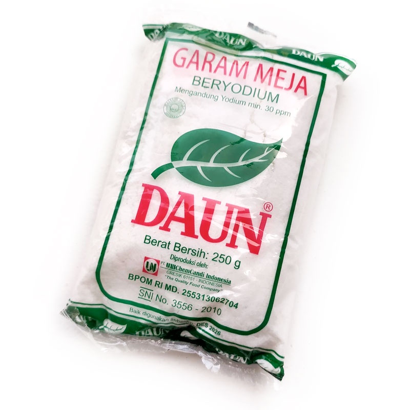 Garam Meja Daun 