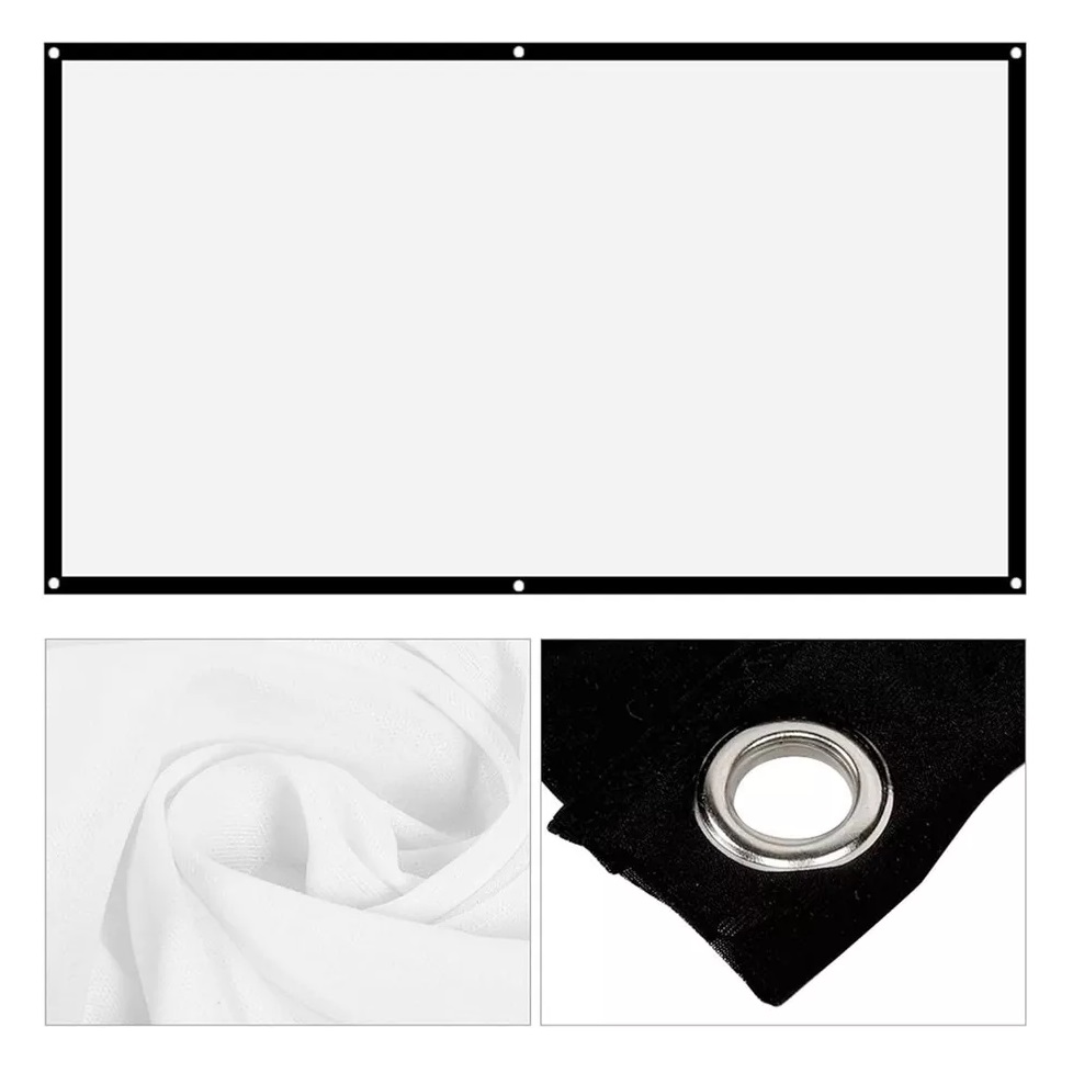 Ezzrale Elastic White Screen 100 inch 2