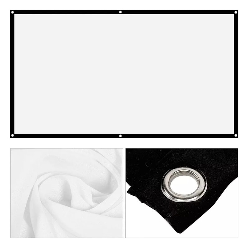 Ezzrale Elastic White Screen 100 inch 2